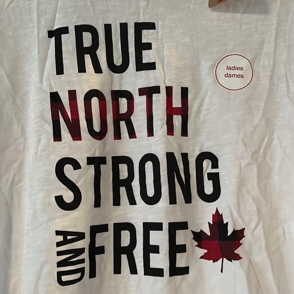 Canada Day T shirt - Canadiana Large NWT - Picture 3 of 3